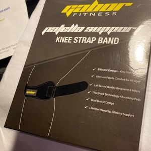 Knee strapped band